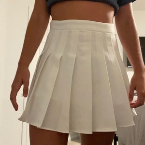 White skirt from shein size M